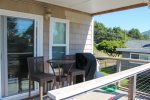 Lower Level Deck with Gas BBQ at Coastal Cottage